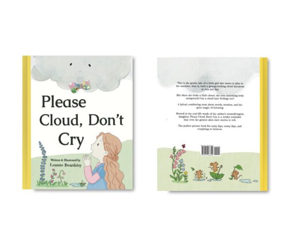 Please Cloud, Don’t Cry Hardcover (Signed by the Author) - Image 3