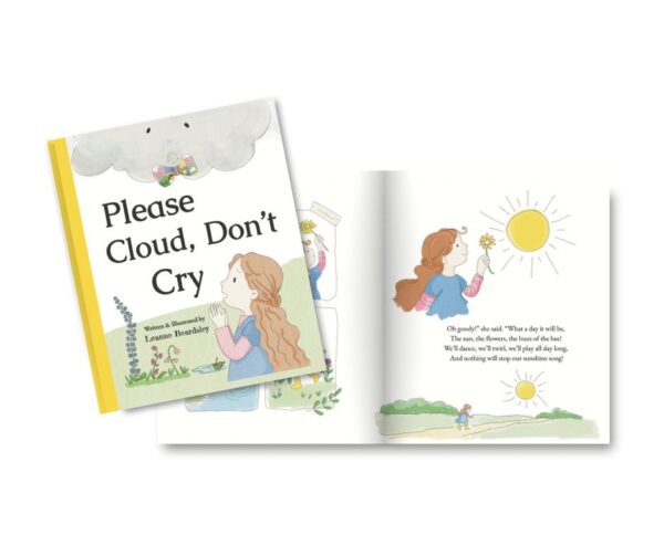 Please Cloud, Don’t Cry Hardcover (Signed by the Author) - Image 2